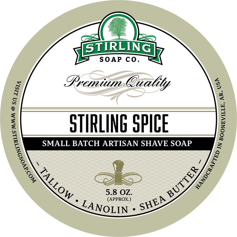 Stirling Spice - Shave Soap