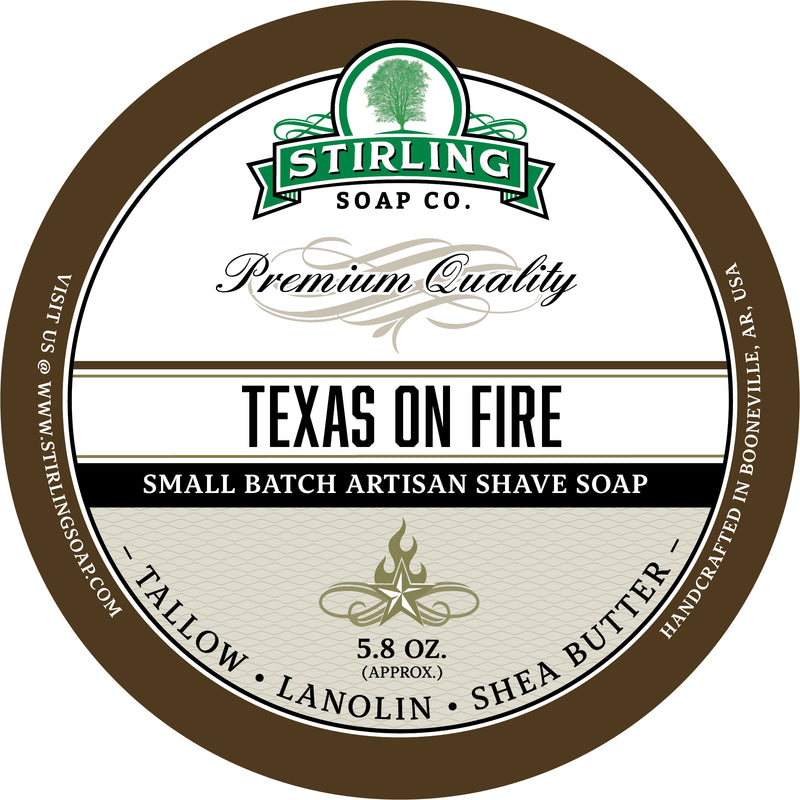 Texas on Fire - Shave Soap