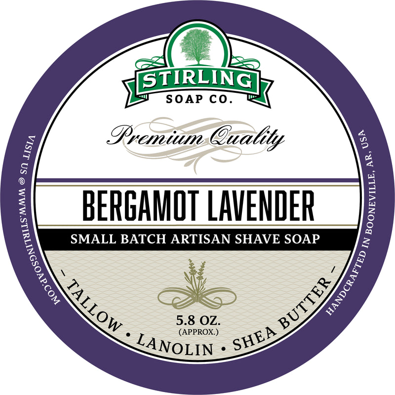 Bergamot Lavender - Shave Soap