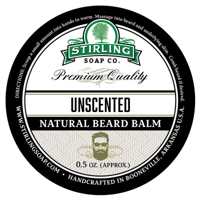 Unscented Beard Balm - 1/2oz